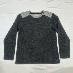 Tommy Bahama Classic Men’s Long Sleeve Sweater Gray Size M Cotton Blend